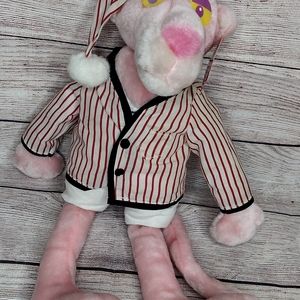 pink panther plush vintage pj's 20"